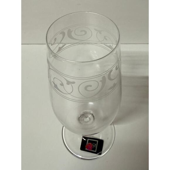 Mikasa Elegant Scroll Iced Tea Glass - New.  KK501 - Picture 2 of 3